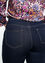 Effen, rechte jeans 'Mia' L30 met zakdetail