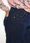 Slim jeans met strass op de achterzakken