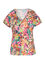 T-shirt met kleurrijk bloemetjesmotief